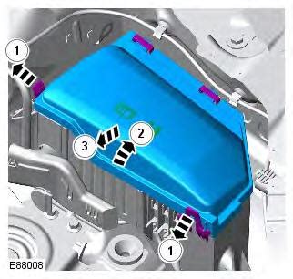 Evoque battery junction box